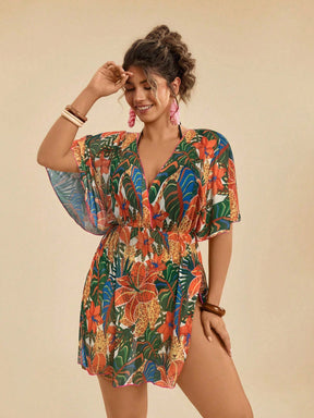 Saída de Praia Plus Size Leandra