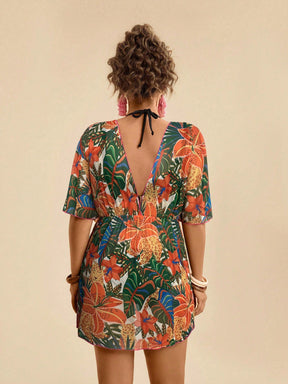 Saída de Praia Plus Size Leandra