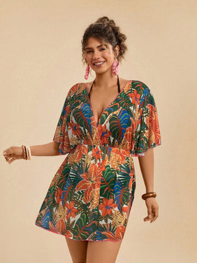 Saída de Praia Plus Size Leandra