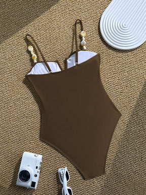Maiô Elegante Franzido V Catarina