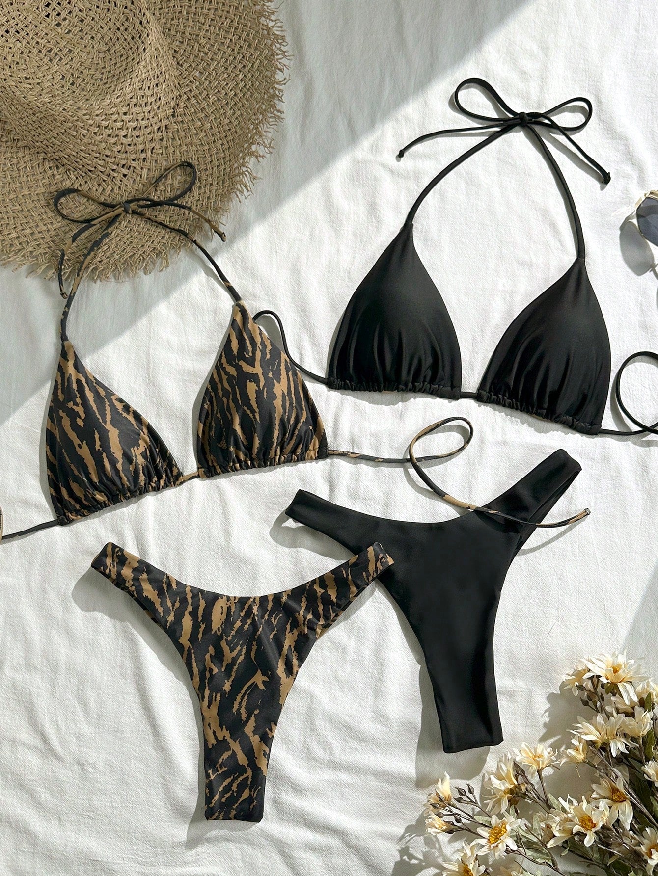 Conjunto Biquíni 4 Peças Minimalista Sophie