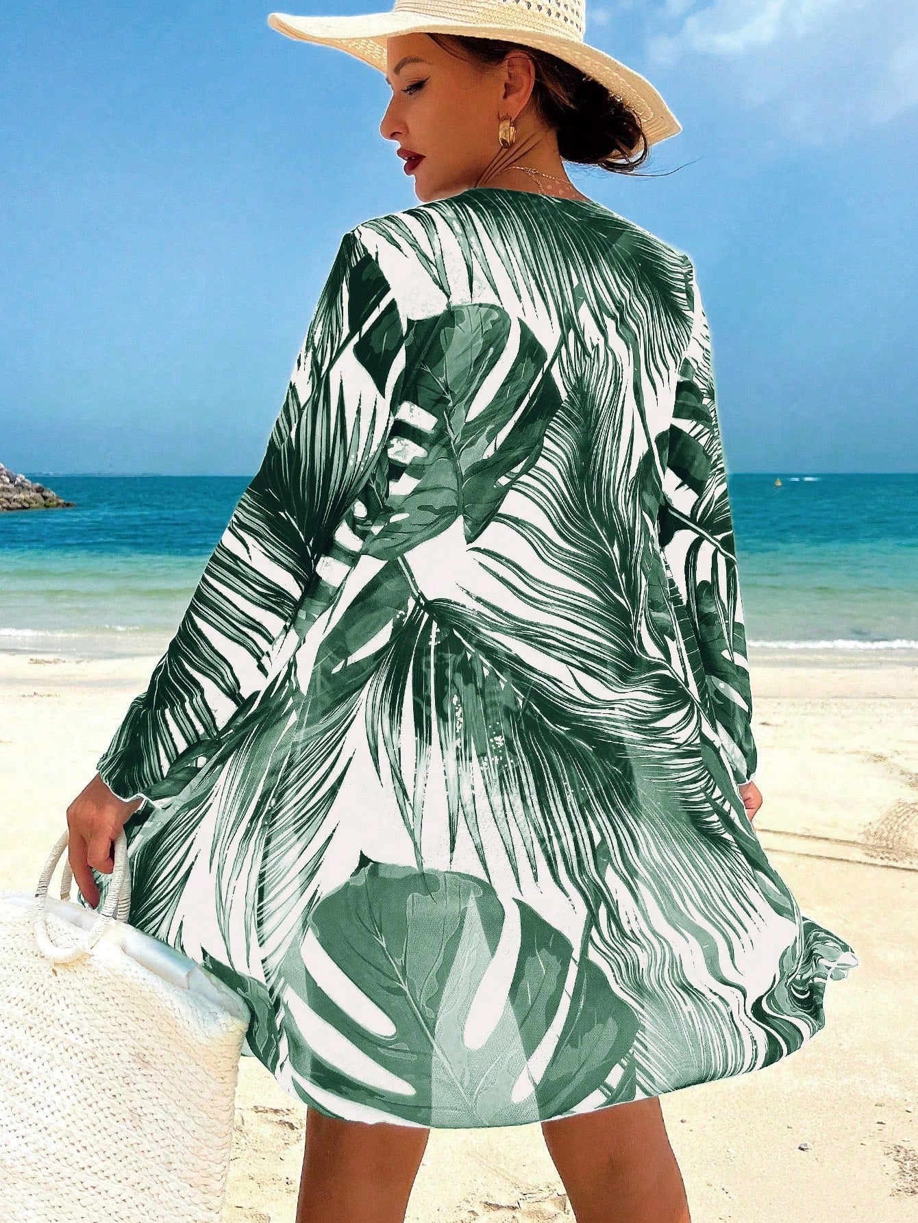 Conjunto Biquíni Tropical 3 Peças Laura