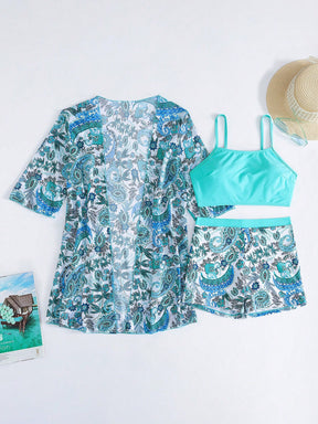 Conjunto Biquíni 3 Peças Íris
