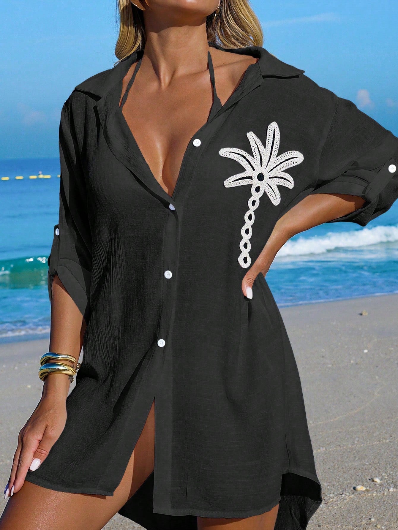 Kimono Camisa Flora