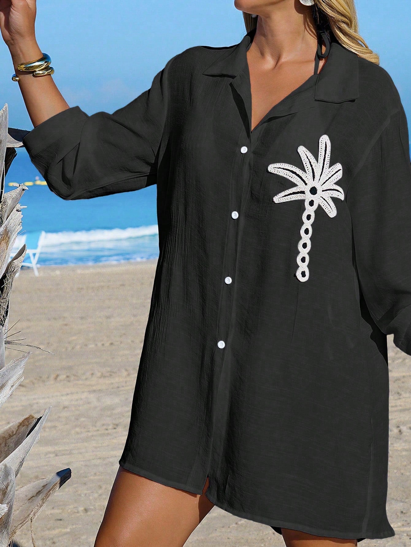 Kimono Camisa Flora