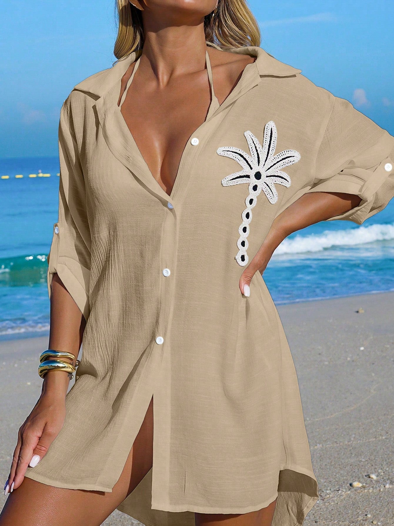Kimono Camisa Flora