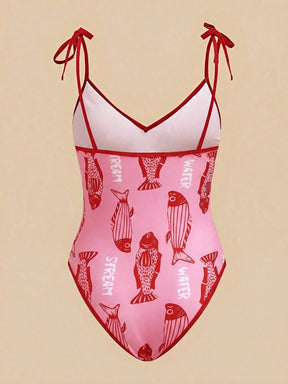 Maiô Minimalista Tropical Francesca 
