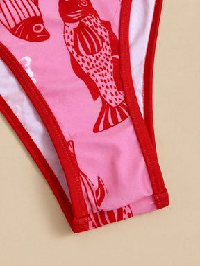 Maiô Minimalista Tropical Francesca 