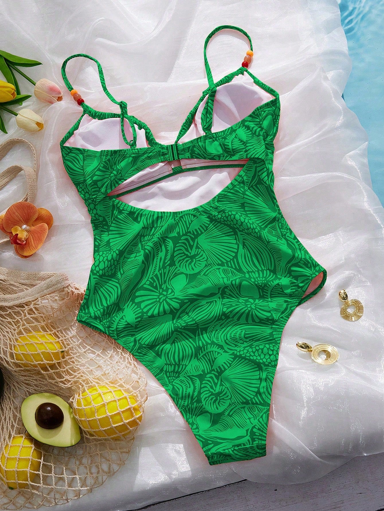 Maiô Tropical Pérola M