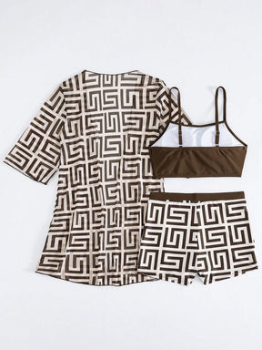 Conjunto Biquíni 3 Peças Íris
