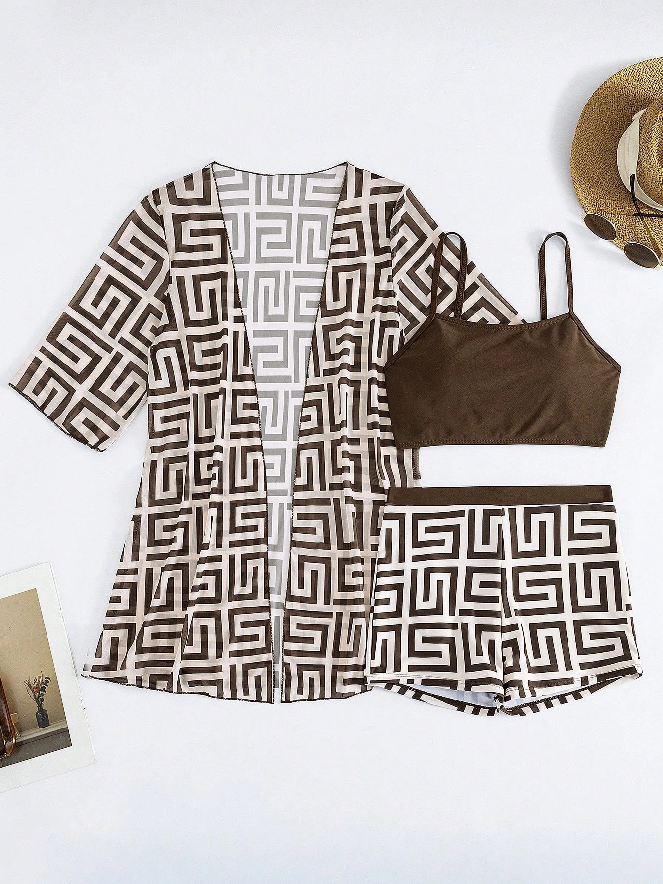 Conjunto Biquíni 3 Peças Íris