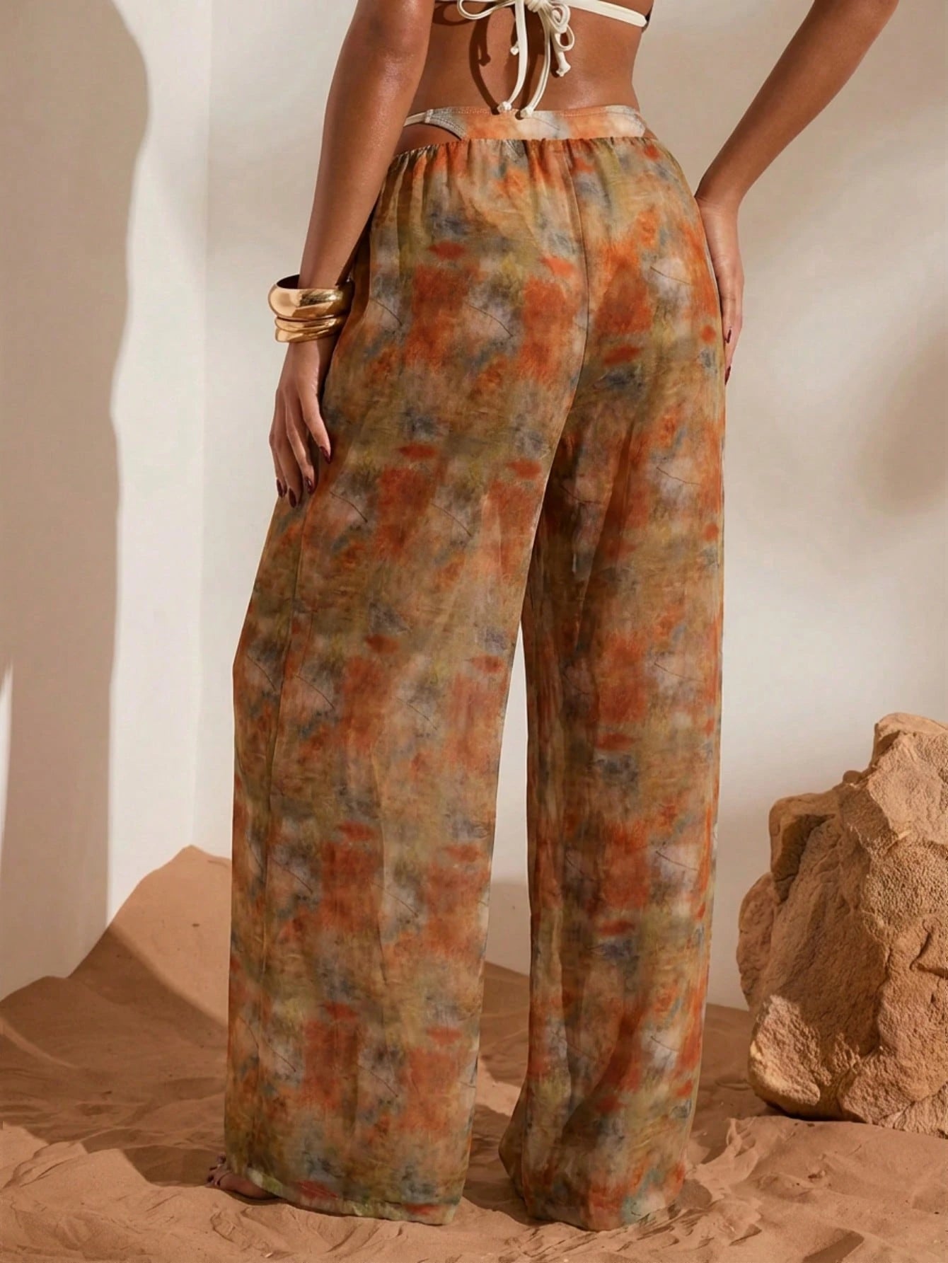 Calça Palazzo Flora