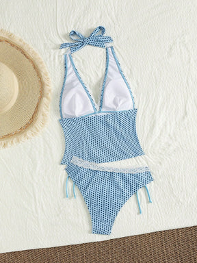 Tankini Minimalista com Renda Leticia