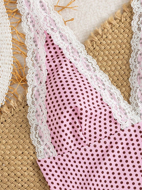 Tankini Minimalista com Renda Leticia