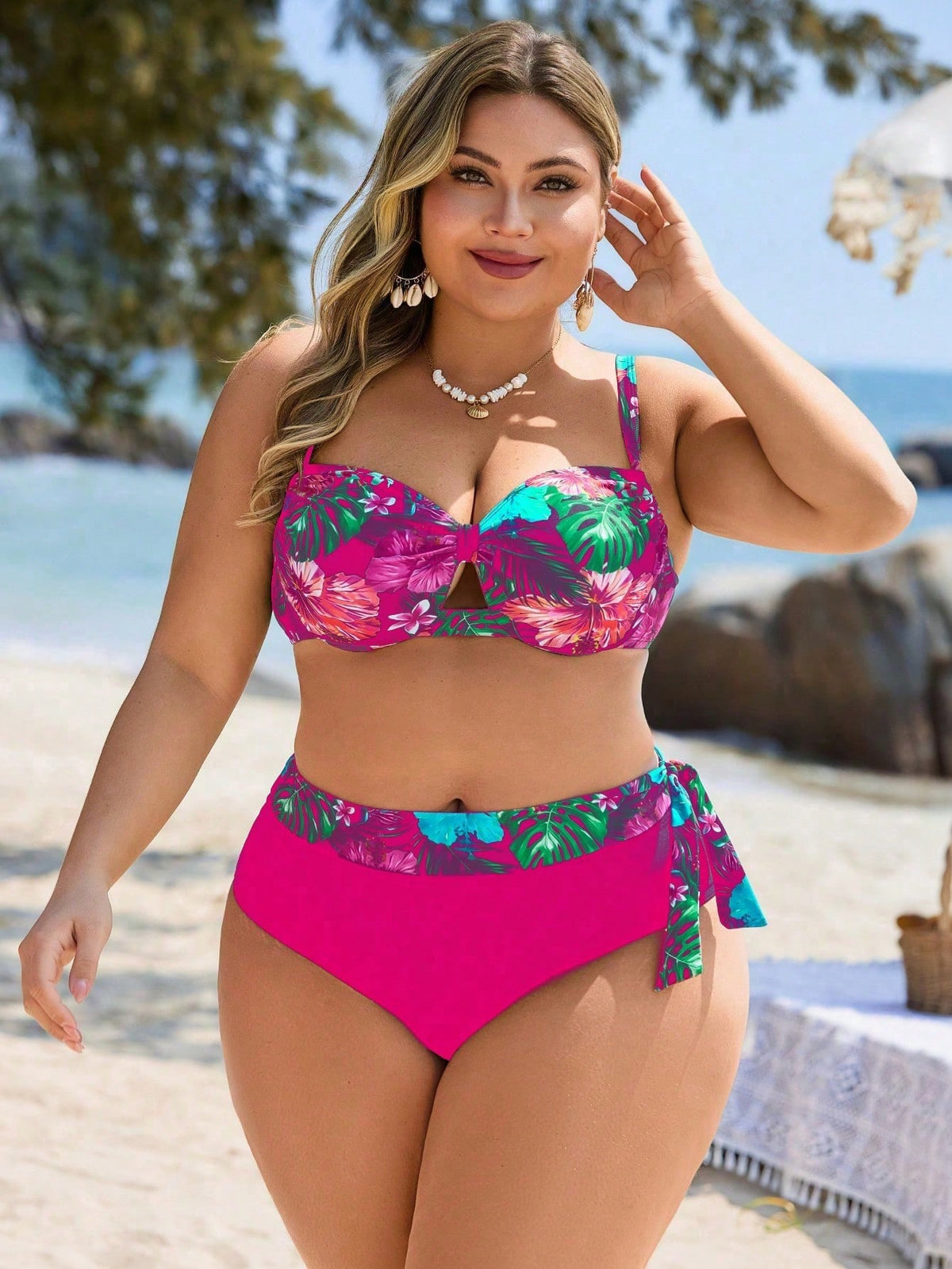 Biquíni Leopardo Plus Size Lia G1