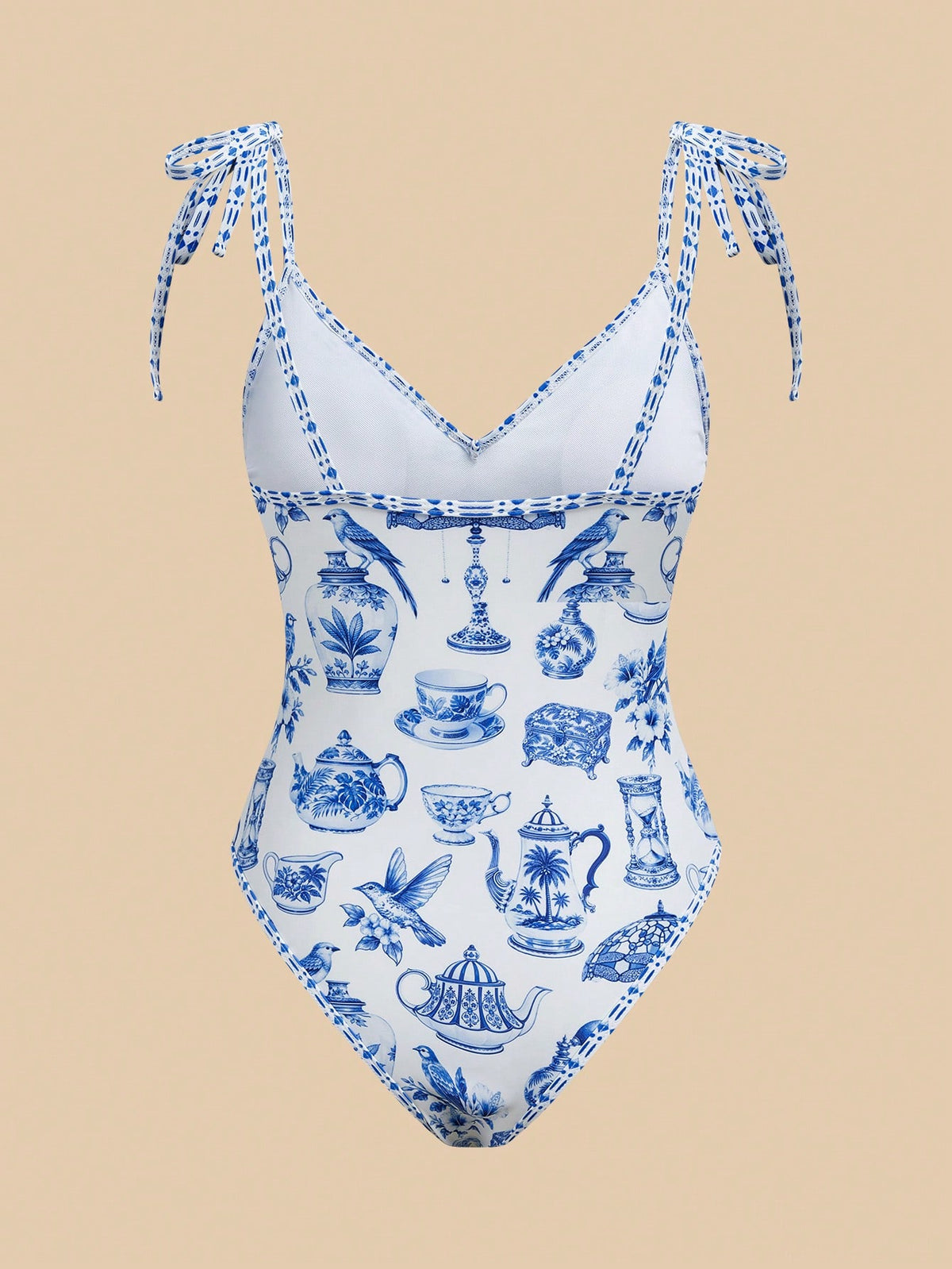 Maiô Minimalista Tropical Francesca 