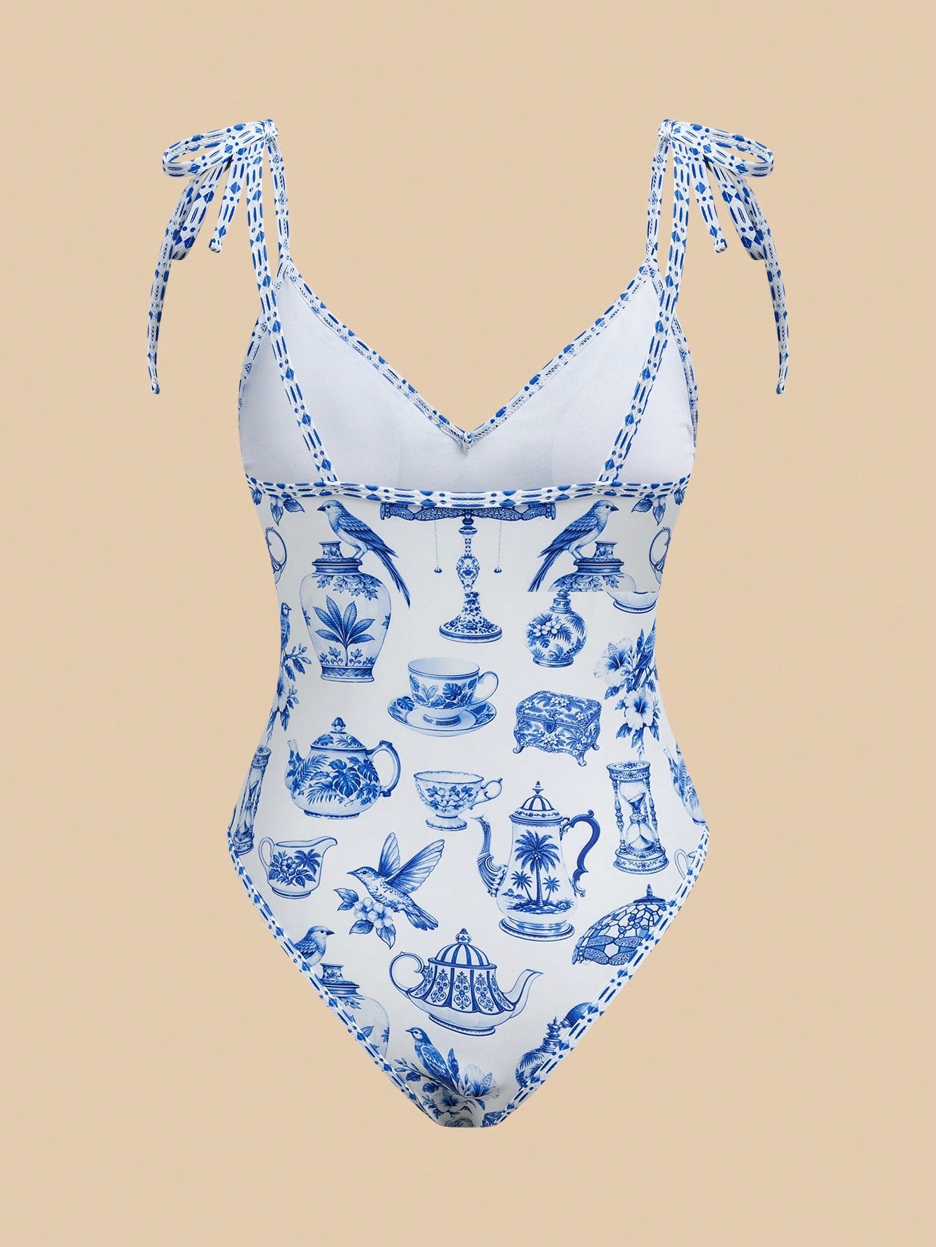 Maiô Minimalista Tropical Francesca 