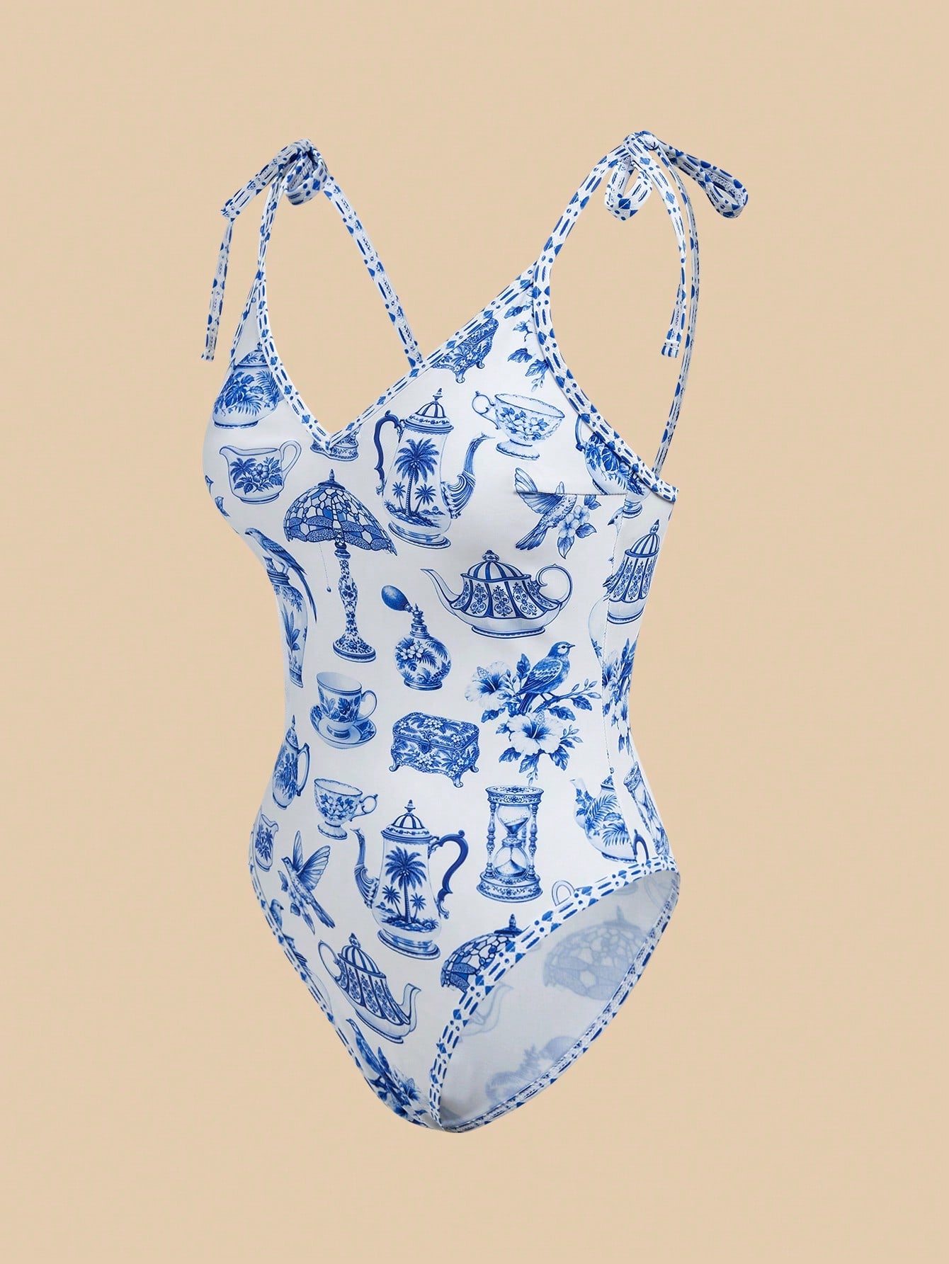 Maiô Minimalista Tropical Francesca 