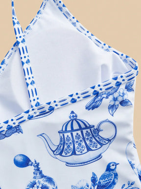 Maiô Minimalista Tropical Francesca 