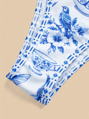 Maiô Minimalista Tropical Francesca 