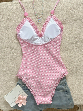 Maiô Rendado Halter Isabella