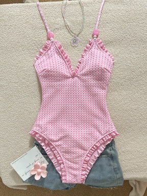 Maiô Rendado Halter Isabella