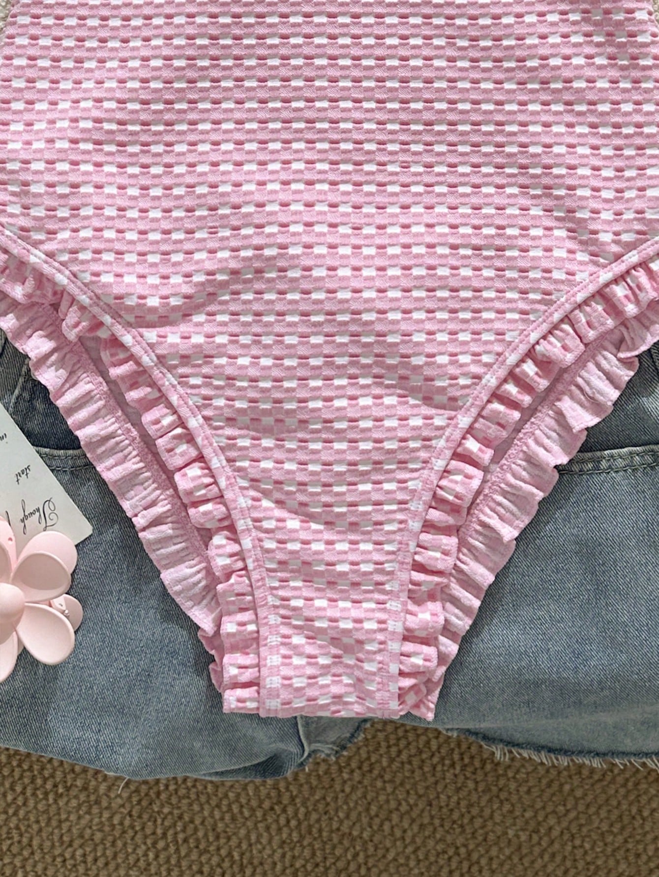 Maiô Rendado Halter Isabella