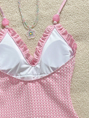 Maiô Rendado Halter Isabella