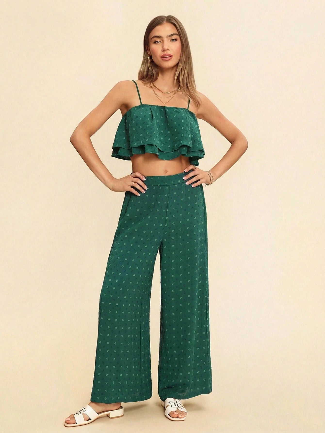 Conjunto 2 Peças Cropped Regata Diana