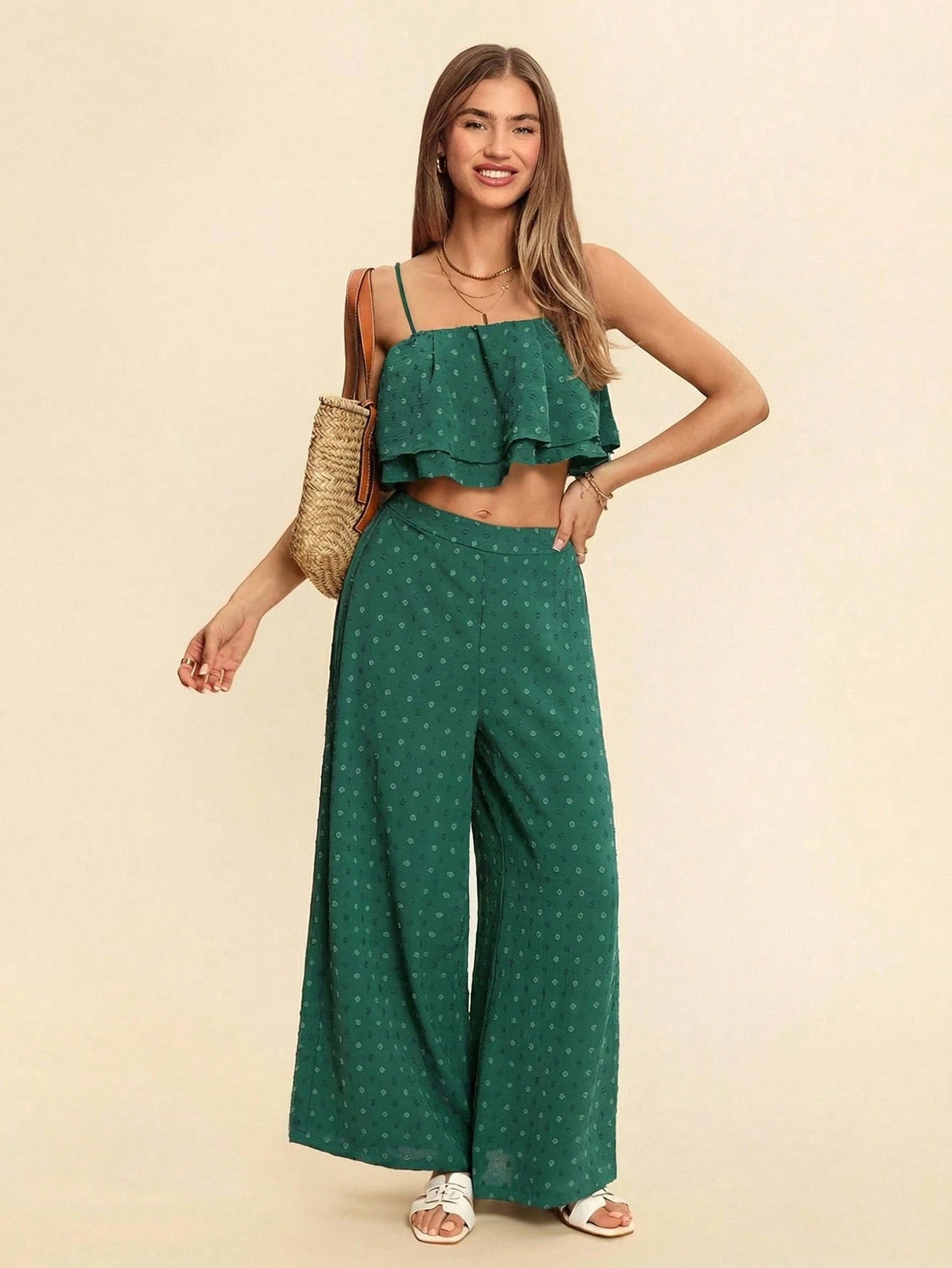 Conjunto 2 Peças Cropped Regata Diana
