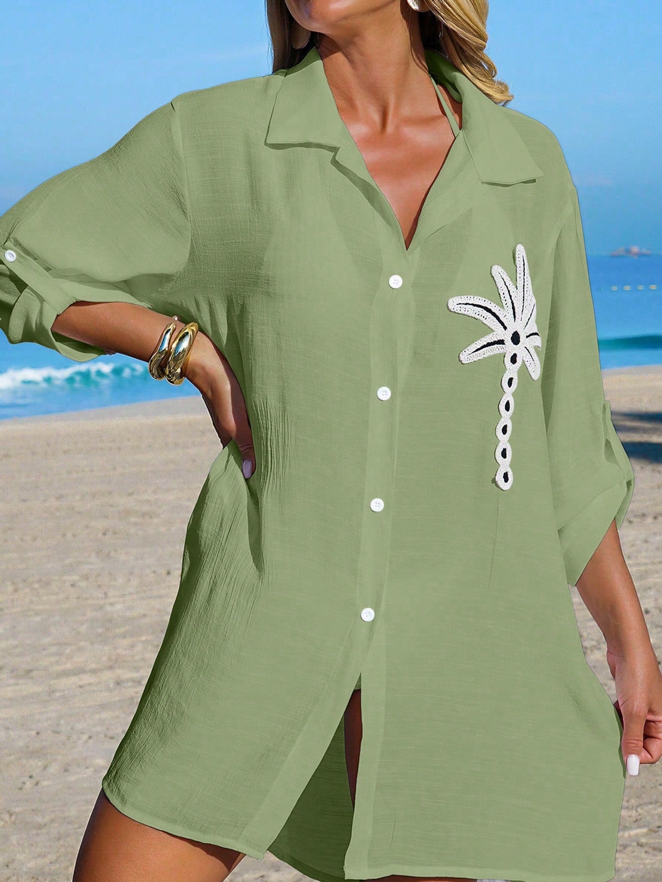 Kimono Camisa Flora