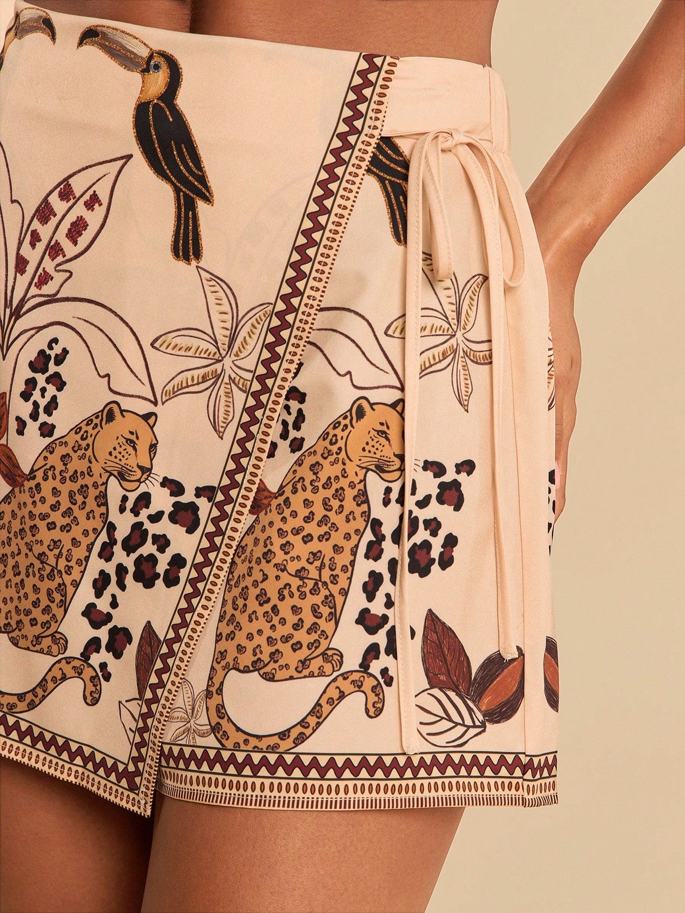 Skort Tropical Elegante Camille