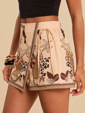 Skort Tropical Elegante Camille
