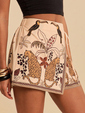 Skort Tropical Elegante Camille