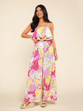 Conjunto 2 Peças Cropped Regata Diana