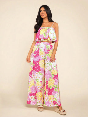 Conjunto 2 Peças Cropped Regata Diana