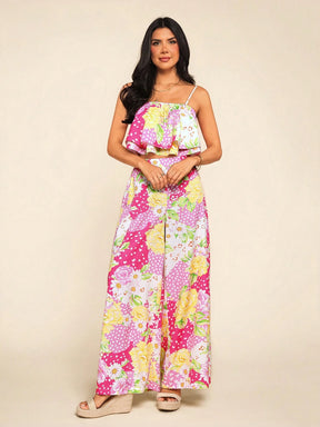Conjunto 2 Peças Cropped Regata Diana