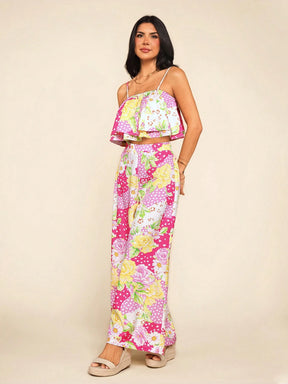 Conjunto 2 Peças Cropped Regata Diana
