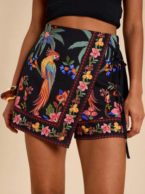 Skort Tropical Elegante Camille