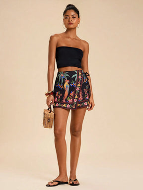 Skort Tropical Elegante Camille
