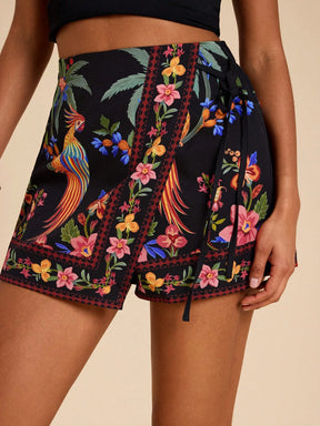 Skort Tropical Elegante Camille