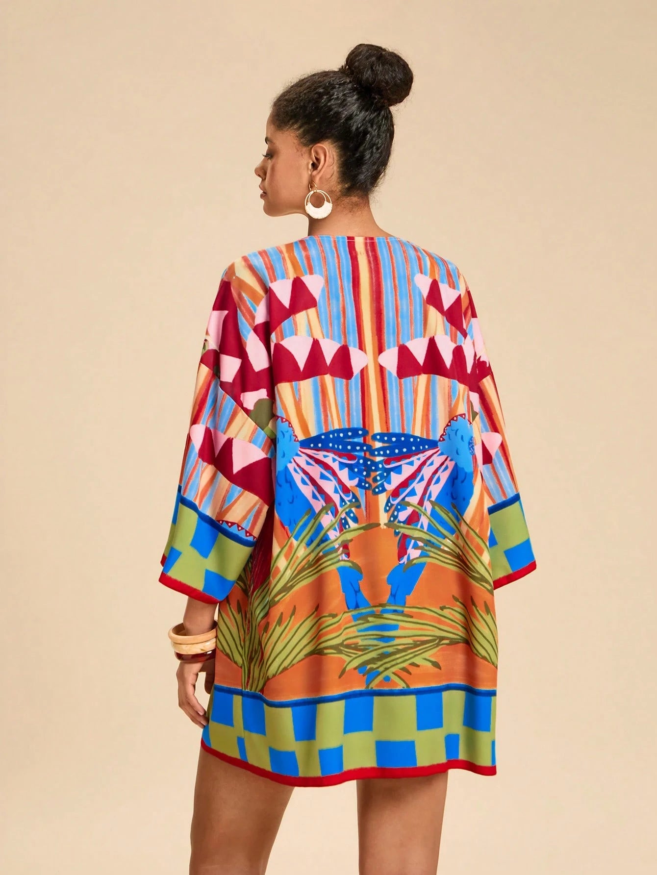 Kimono Luxo Verão Nina