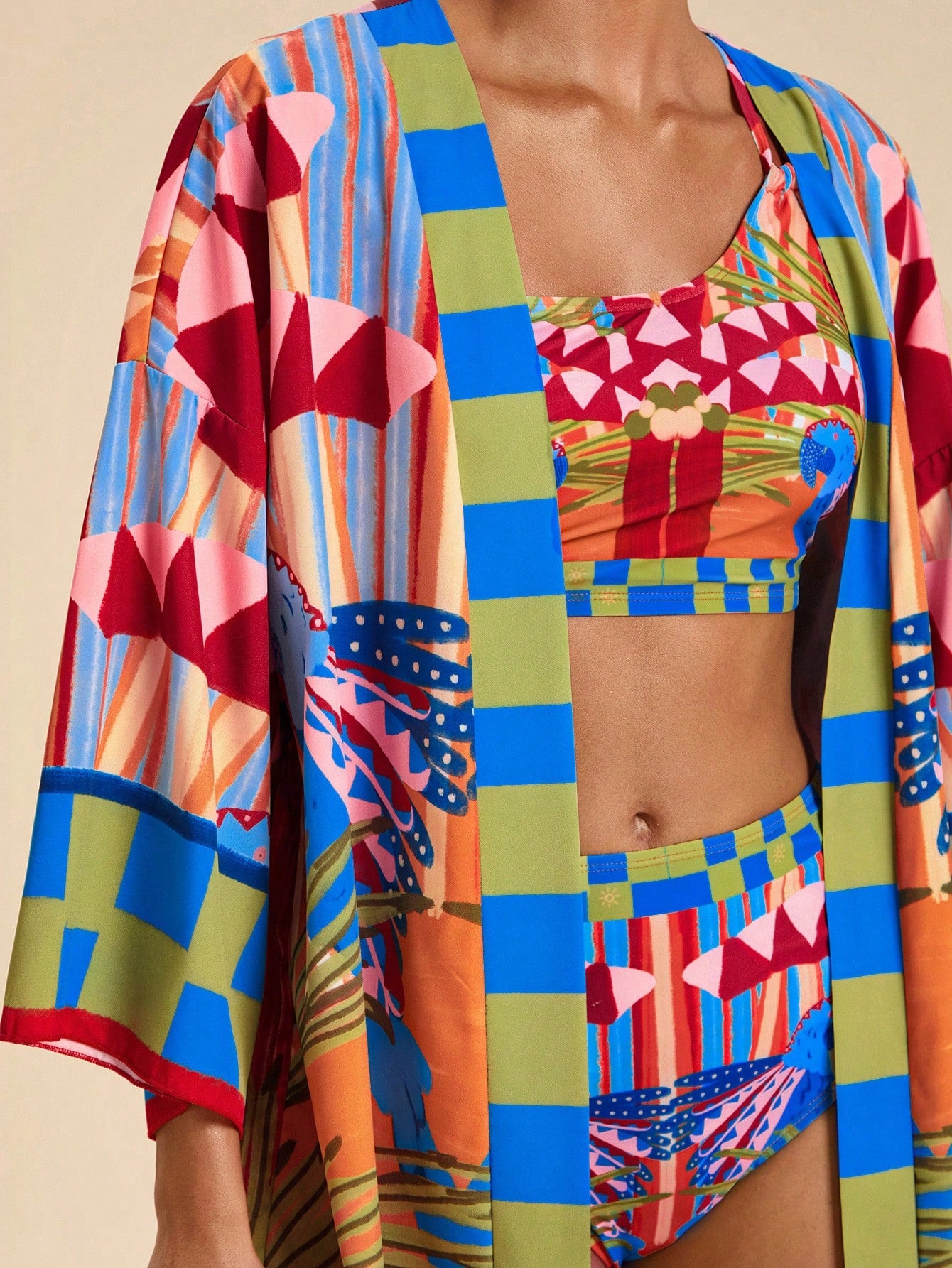 Kimono Luxo Verão Nina