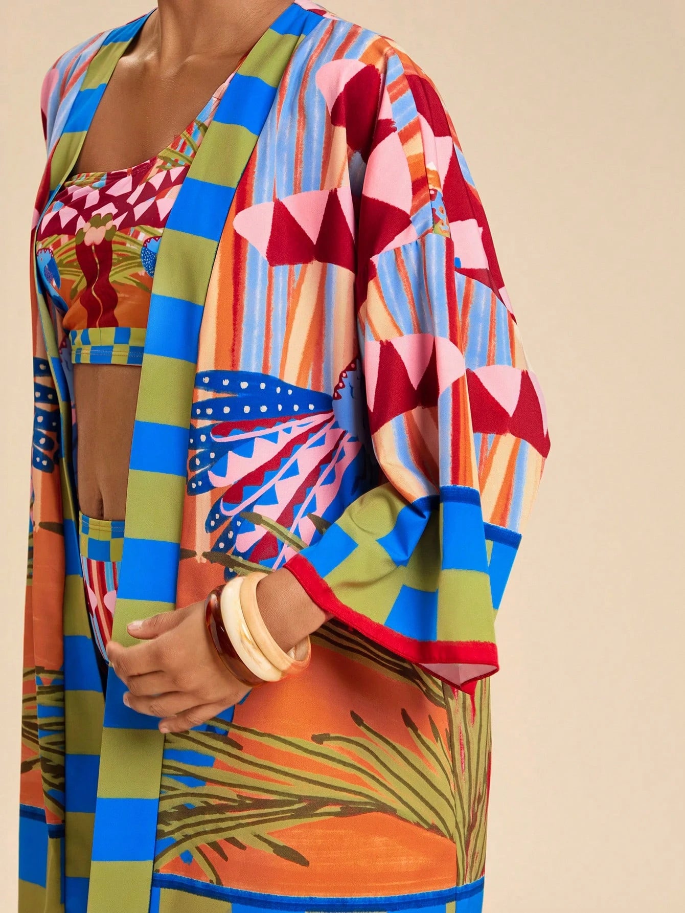Kimono Luxo Verão Nina