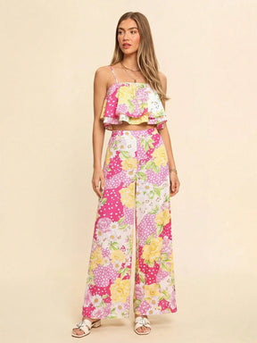 Conjunto 2 Peças Cropped Regata Diana