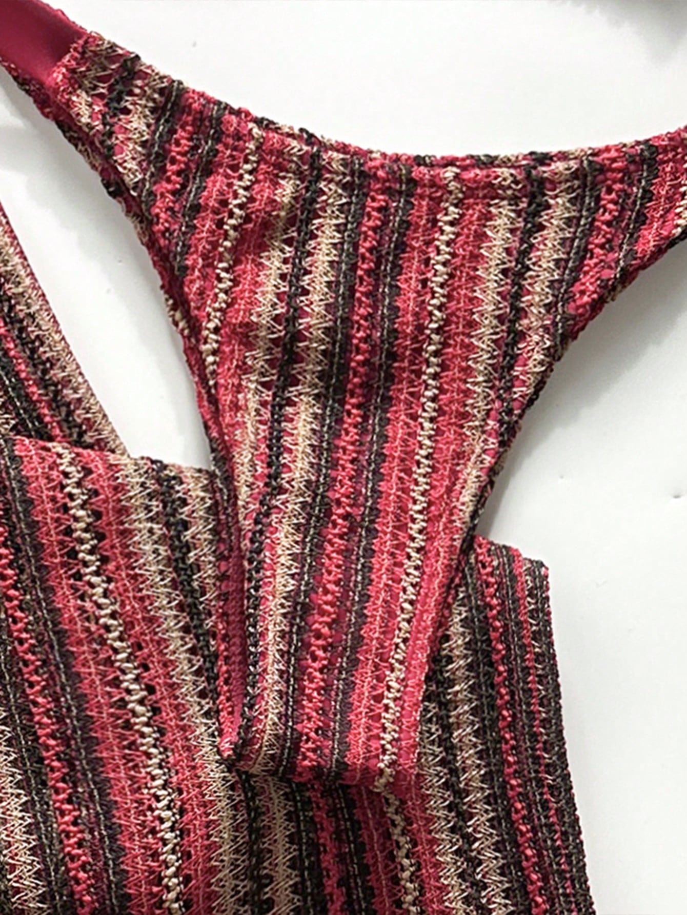 Conjunto Biquíni 3 Peças Tricô Elegante Ariela