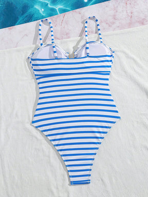 Maiô Elegante Listrado Vitória