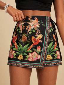 Skort Tropical Elegante Camille