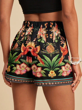 Skort Tropical Elegante Camille
