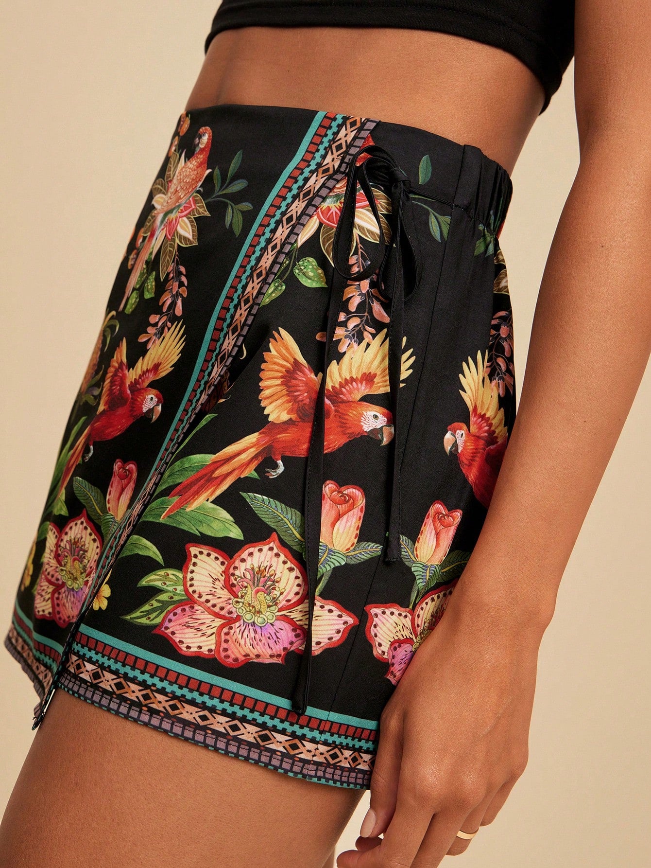 Skort Tropical Elegante Camille